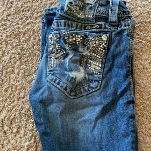 Miss me jeans boot cut size 25